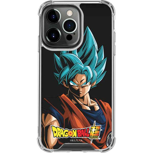 Dragon Ball Super Goku iPhone 16 Pro Max Clear Case